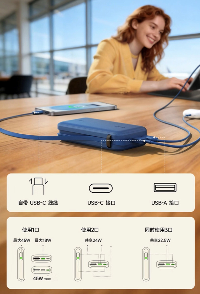 Інтерактивний перегляд Belkin акумулятора