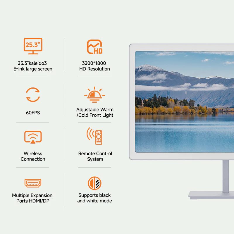 Боковой вид Bigme B251 Pro