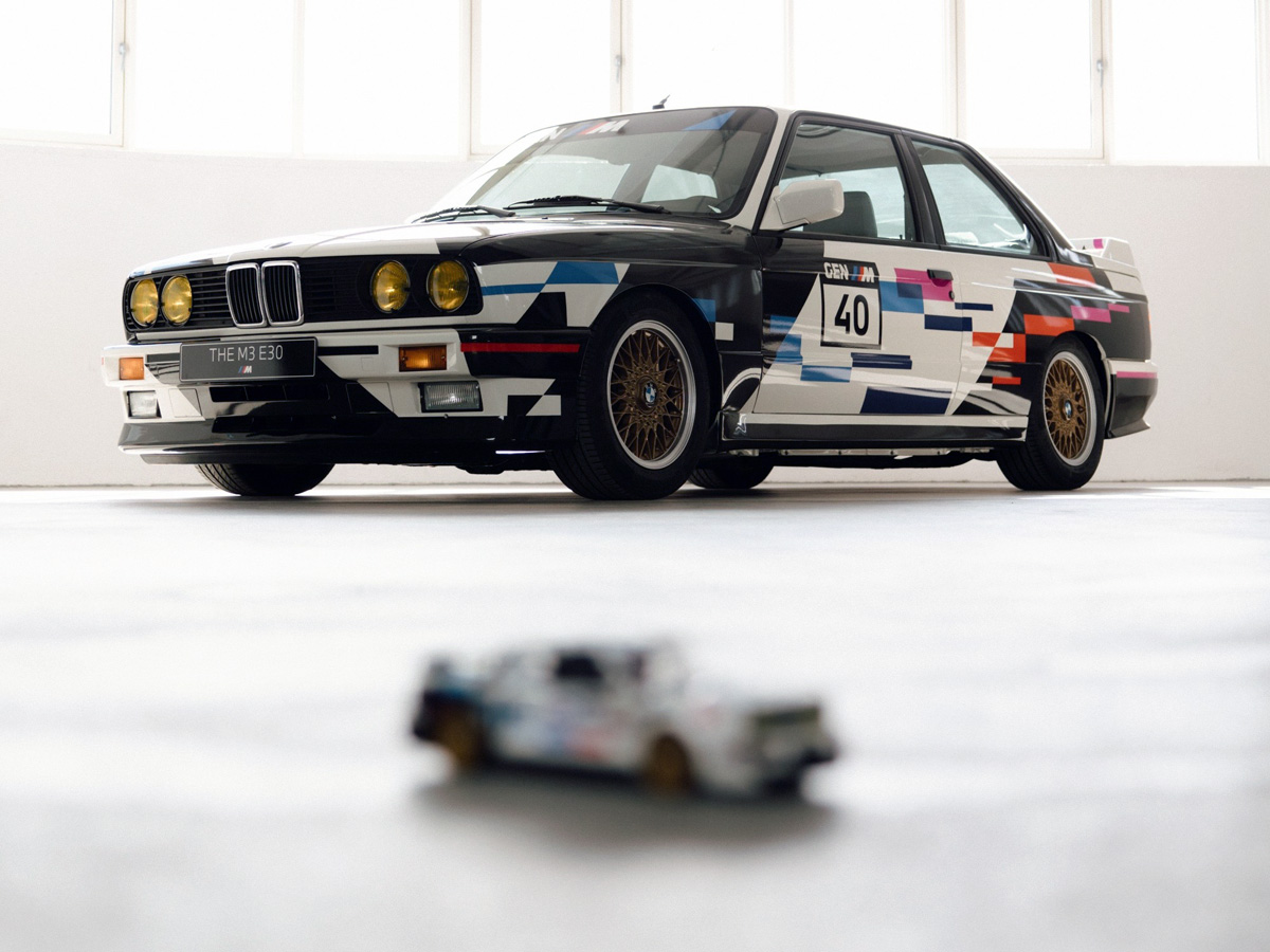 Ліврея BMW M3 E30 Lego модель