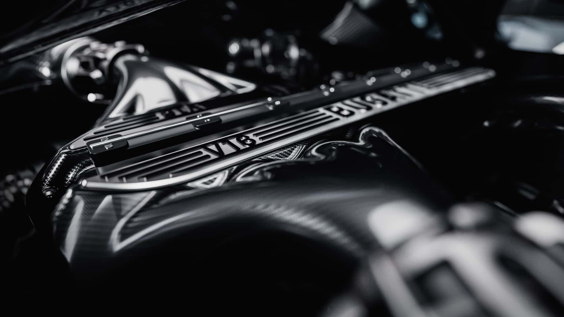 Детали интерьера Bugatti Tourbillon