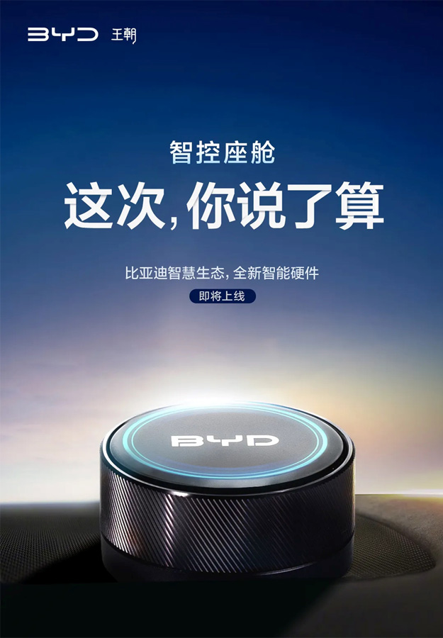 BYD Smart Button device different angle