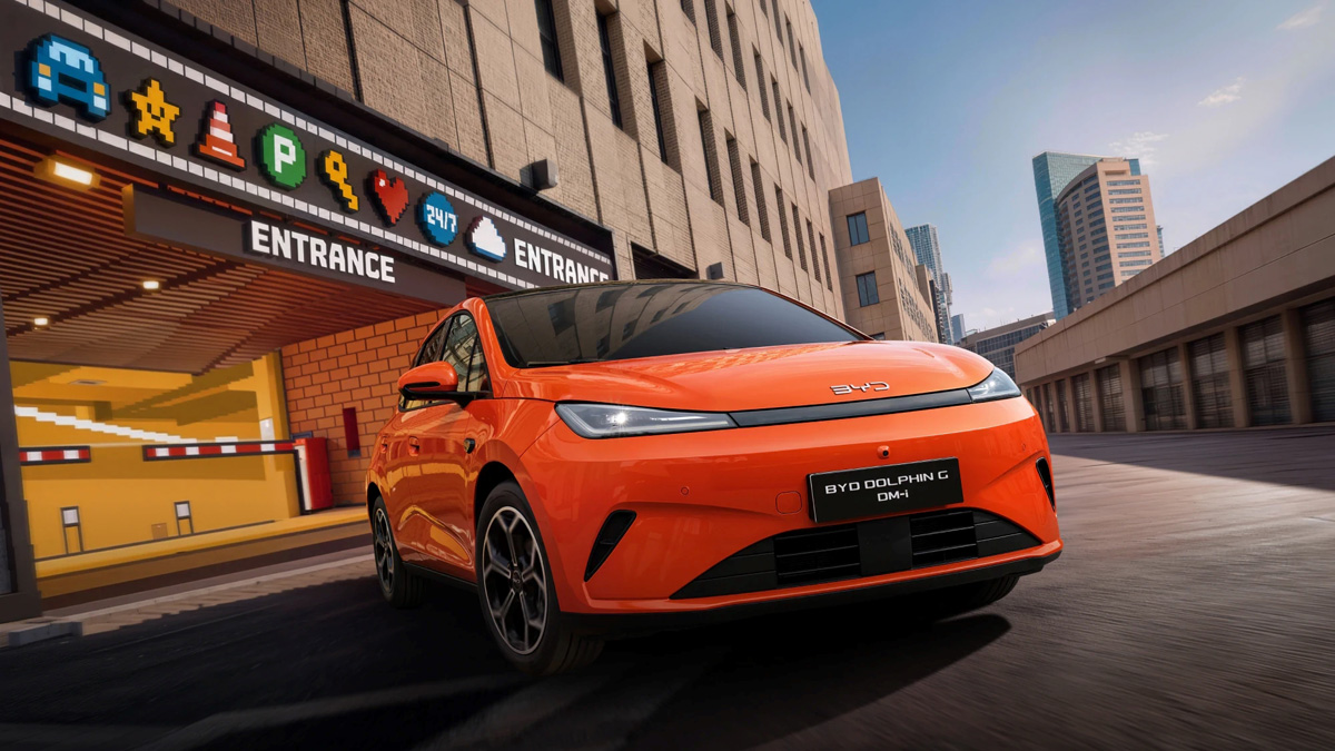 BYD Dolphin G экстерьер вид спереди