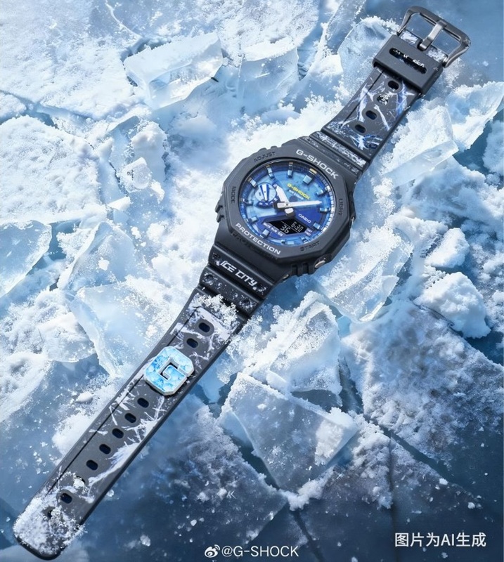 Годинники Casio G-Shock GA-2100AS-2APRH