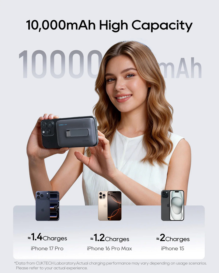 Підставка павербанка Cuktech CP13 Qi2