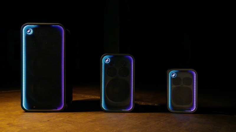 Sony ULT POWER SOUND tower speaker lineup for 2026.