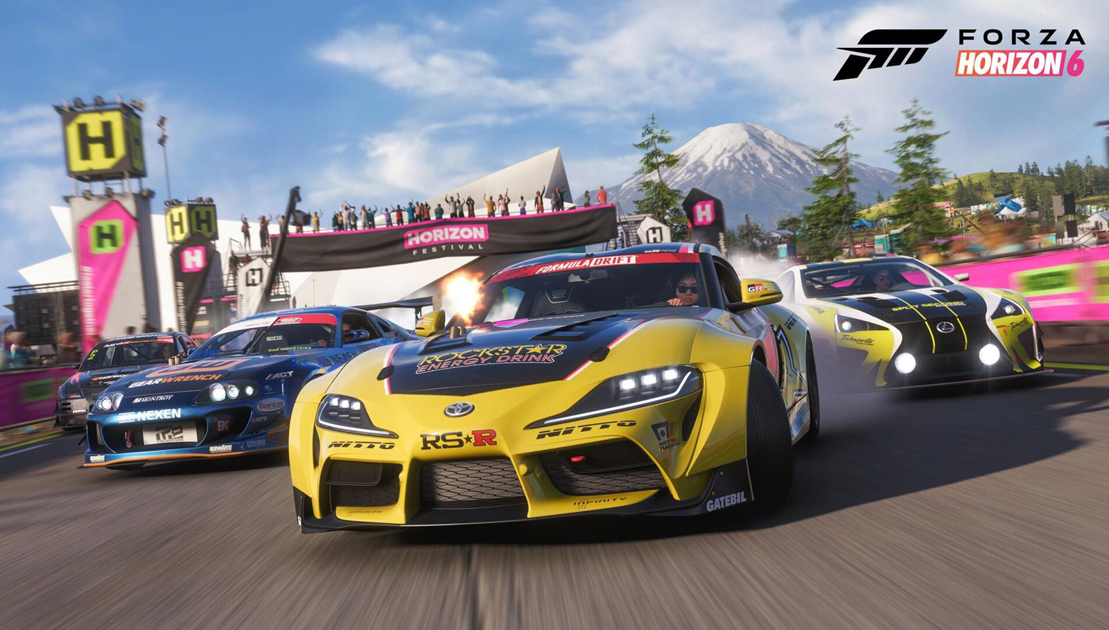Courses de rue animées dans Forza Horizon 6