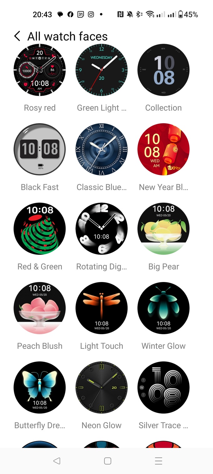 Циферблат Haylou Watch 3