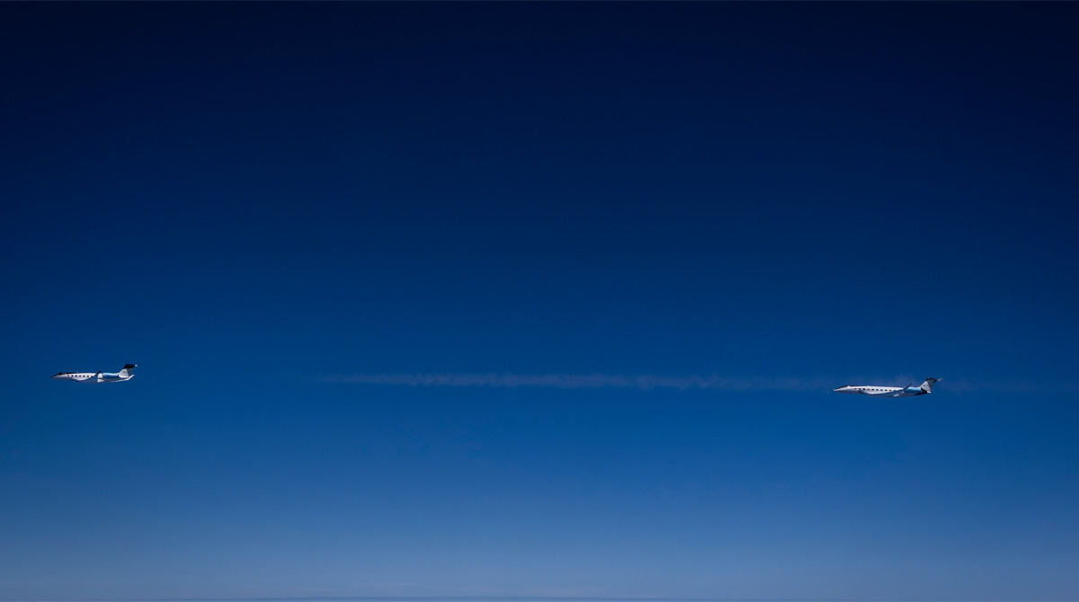 Gulfstream G700 під час польоту