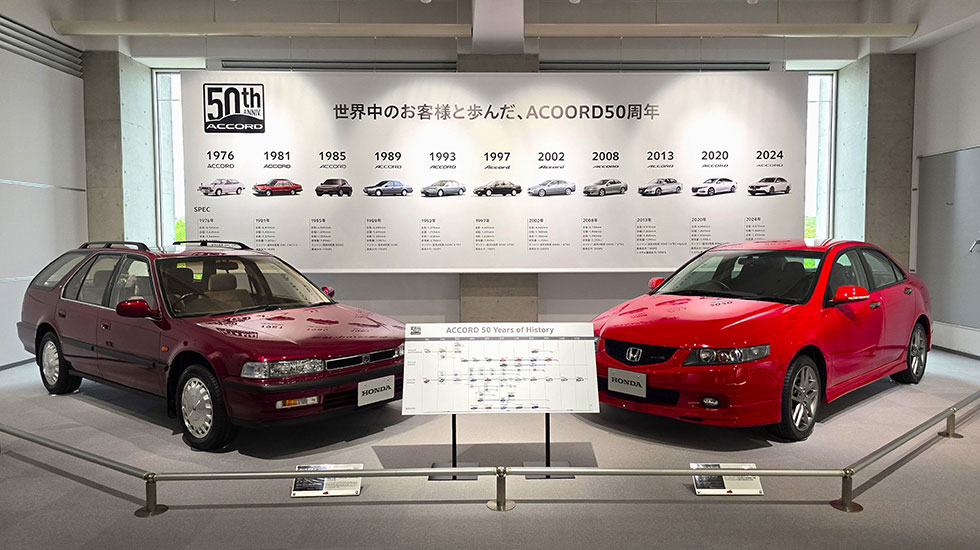 Еволюція поколінь Honda Accord