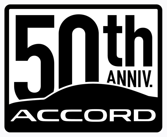 Спеціальний логотип до ювілею Honda Accord
