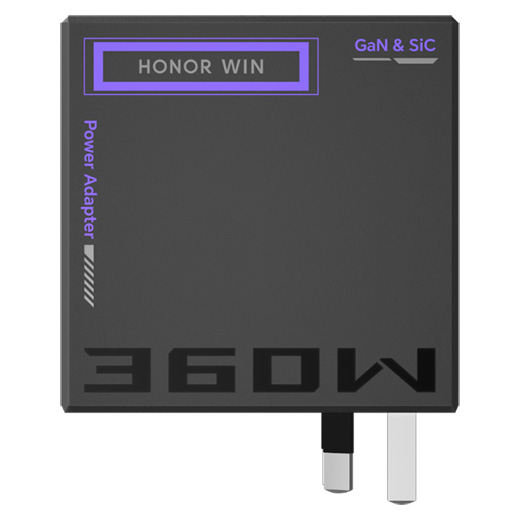 Honor WIN 360W GaN Adapter з права