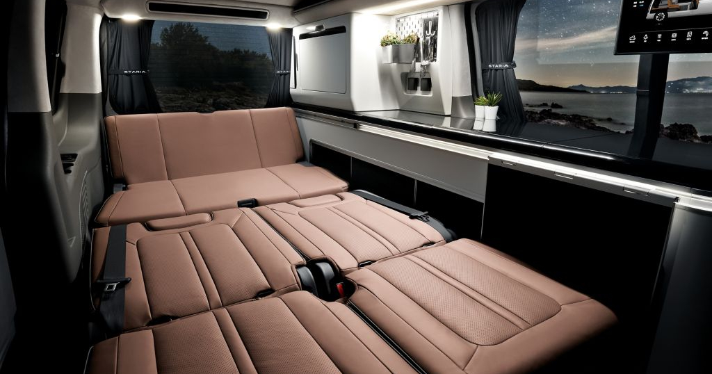 Hyundai Staria Camper concept - interior and equipment