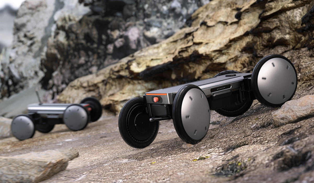 Hyundai's MobED all-terrain platform — a candidate for battlefield logistics. Illustration: HMG