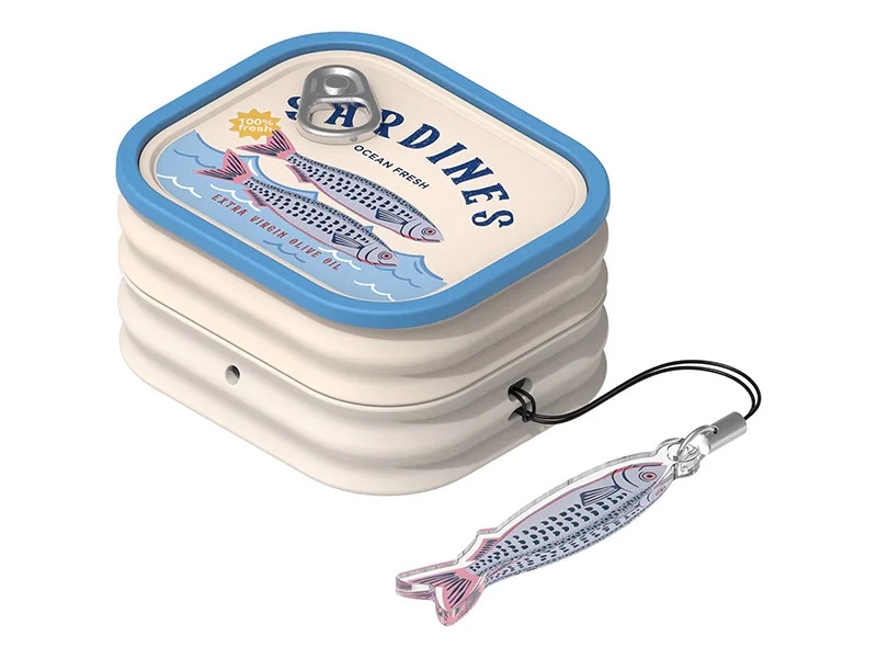 Food Can Case для Galaxy Buds 4 в стиле томатного супа