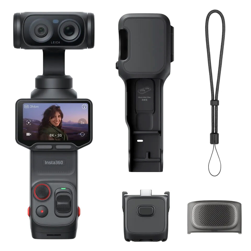 Фотография камеры Insta360 Luna Ultra вид со спинки