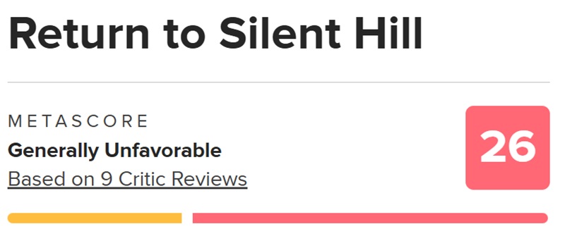 Scene from the film Return to Silent Hill