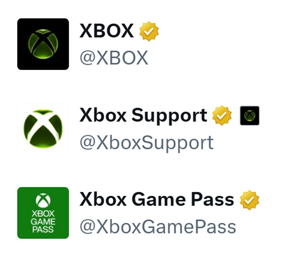 Le compte X officiel de la marque a été renommé XBOX à la suite du sondage.