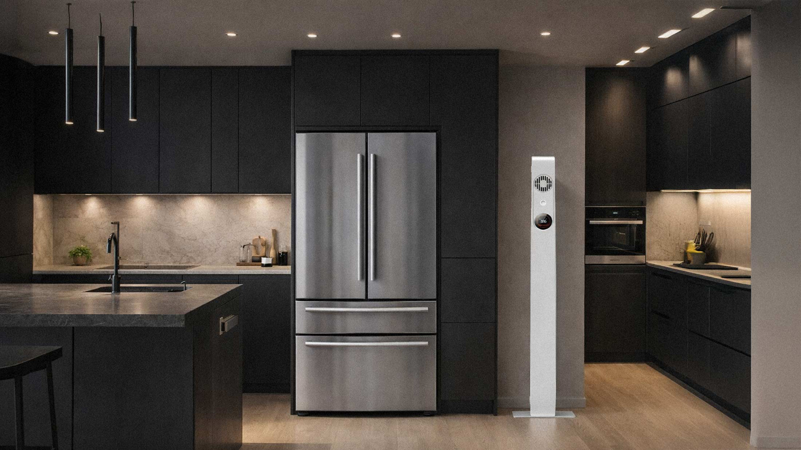 Fridgeguard в інтер'єрі кухні