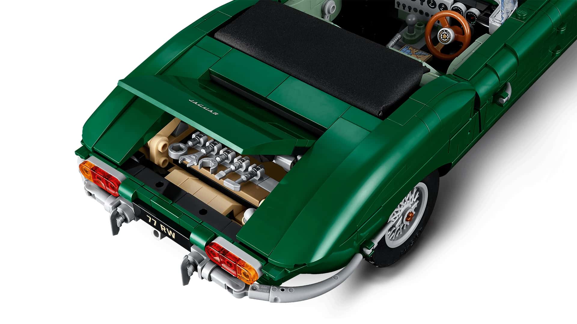 LEGO Jaguar E-Type вид збоку