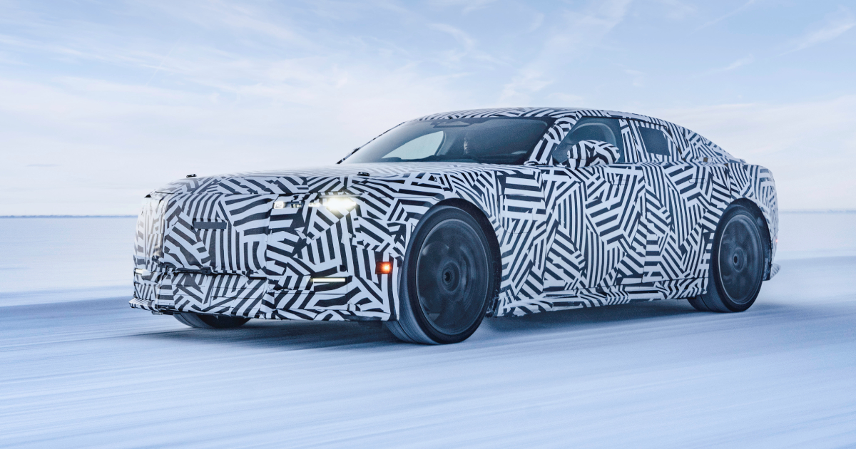 Jaguar GT in Testing