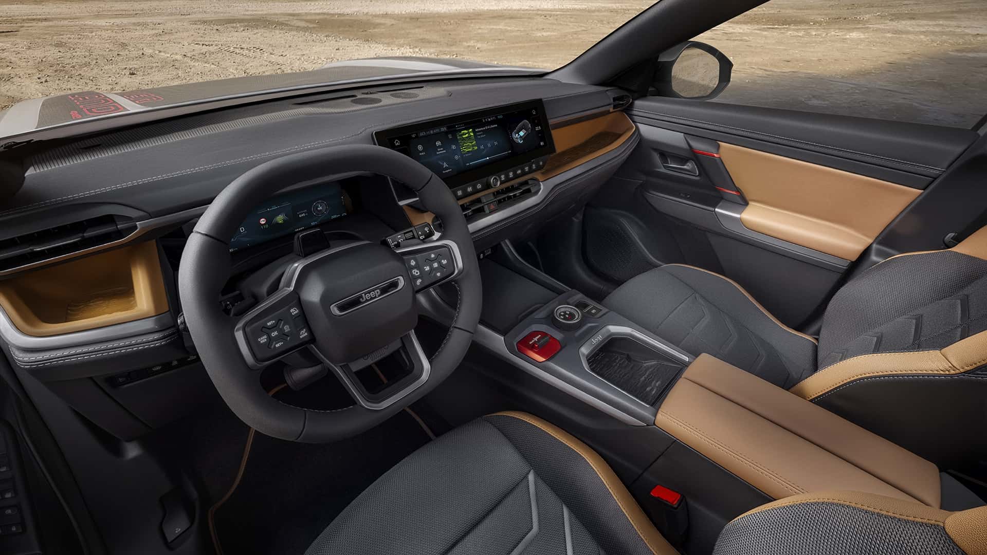 Jeep Compass 4xe 2026 - фронтальний вигляд
