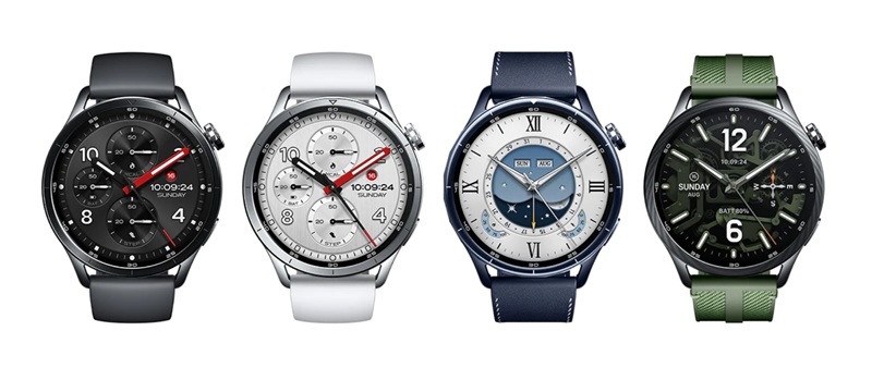 Ceramic Blue and Jungle Green variants retail at €199.99 with premium straps.