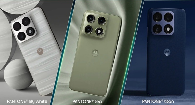 Motorola Edge 70 Pro front view display
