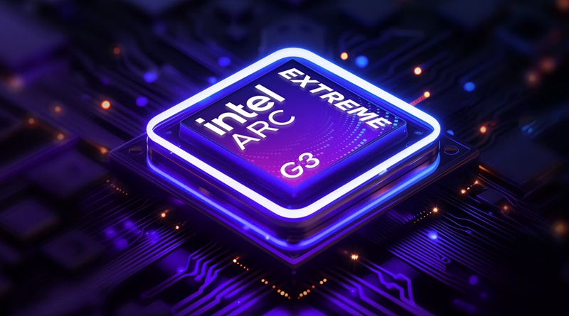 Le handheld embarque les nouvelles puces Intel Arc G3 avec graphique Arc B390.