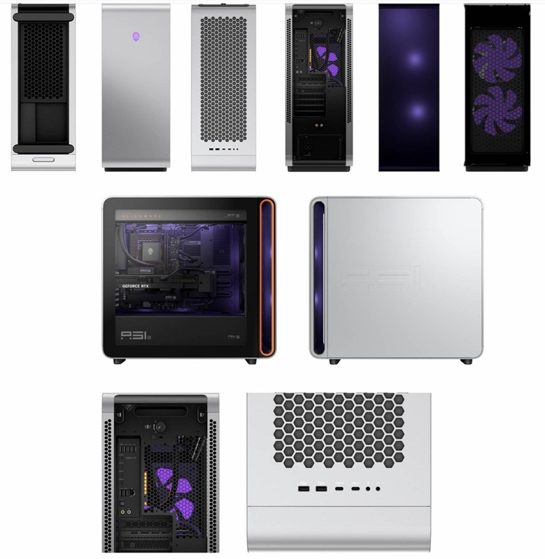 Alienware Area-51 against RGB lighting