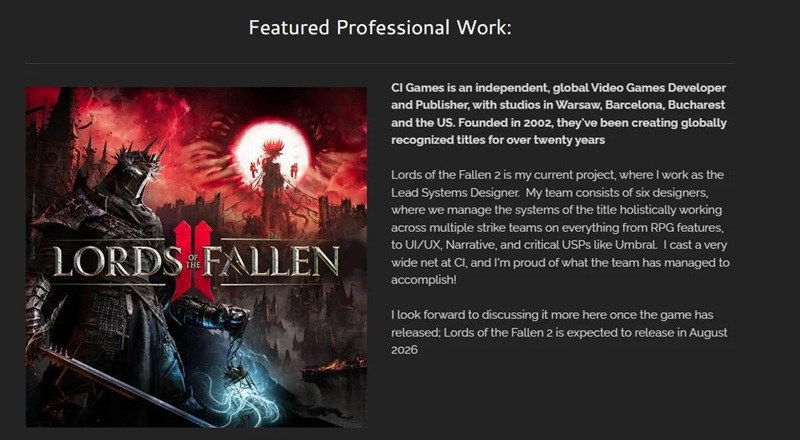 Cover of Lords of the Fallen 2