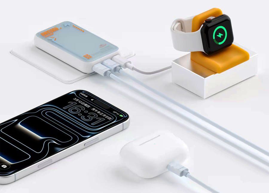 The Pandaer PTC16 measures just 14mm thick thanks to GaN semiconductor technology.