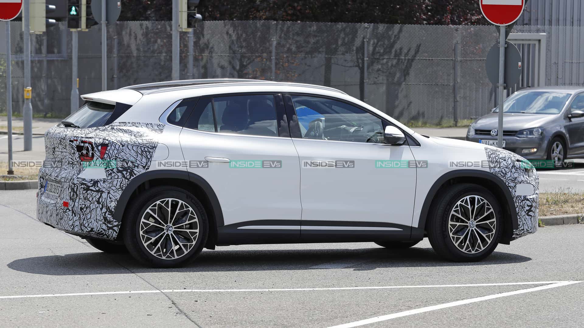 Mercedes GLA 2026 на испытаниях