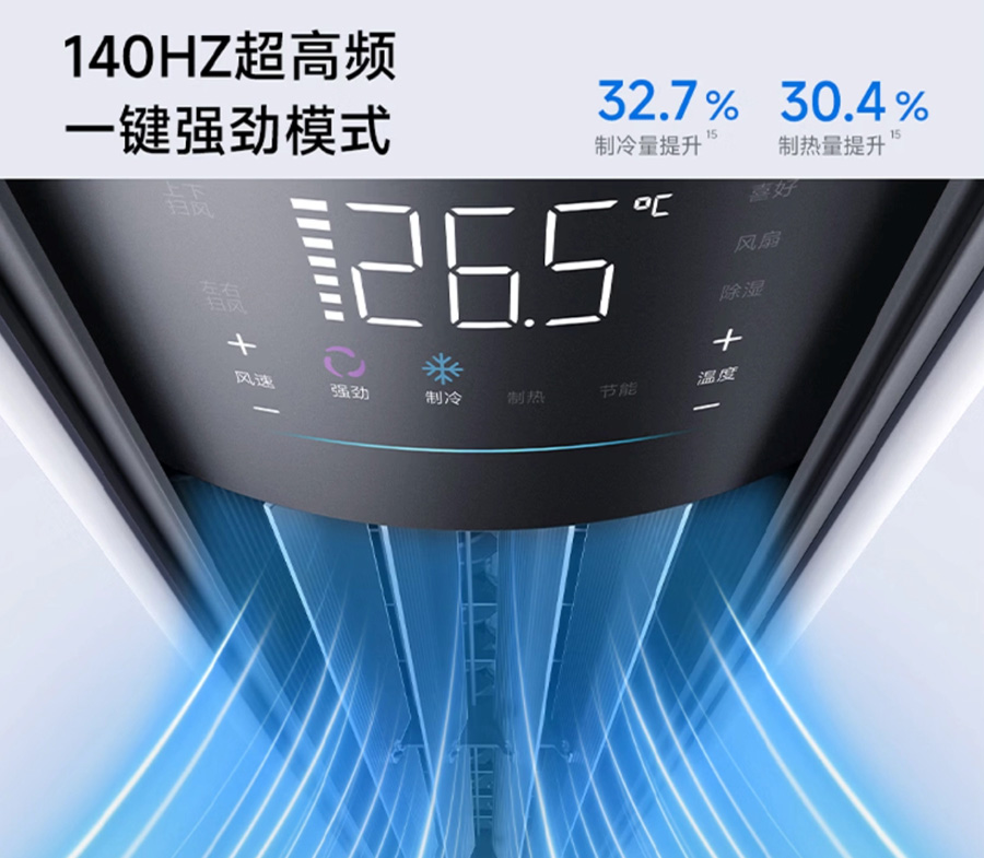 Xiaomi Mijia Air Conditioner Strong Wind Pro зображення 2