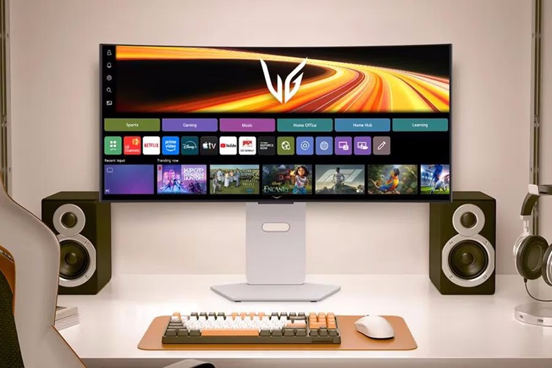 LG UltraGear 34GX90SB-W інтерфейси і підтримка хмарних сервісів