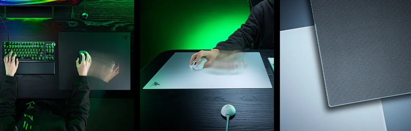 Килимок для миші Razer Atlas Pro у використанні