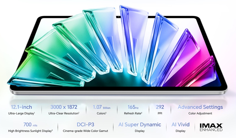 Чіткий та яскравий дисплей Honor Pad 20 Pro