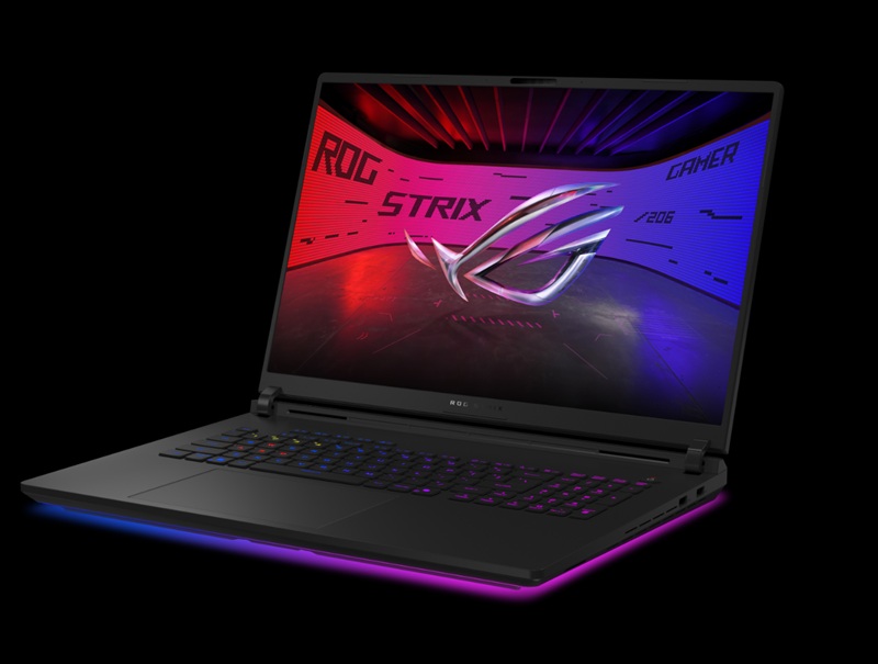 ROG Strix SCAR 18 вид сбоку