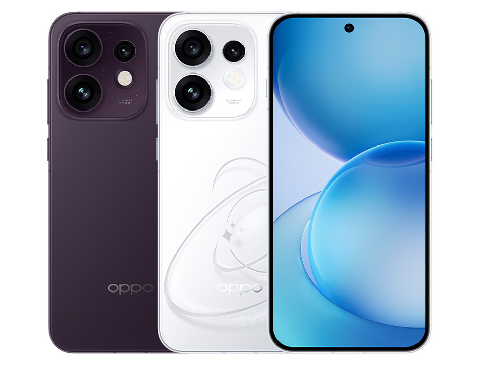 Oppo Reno16 colors