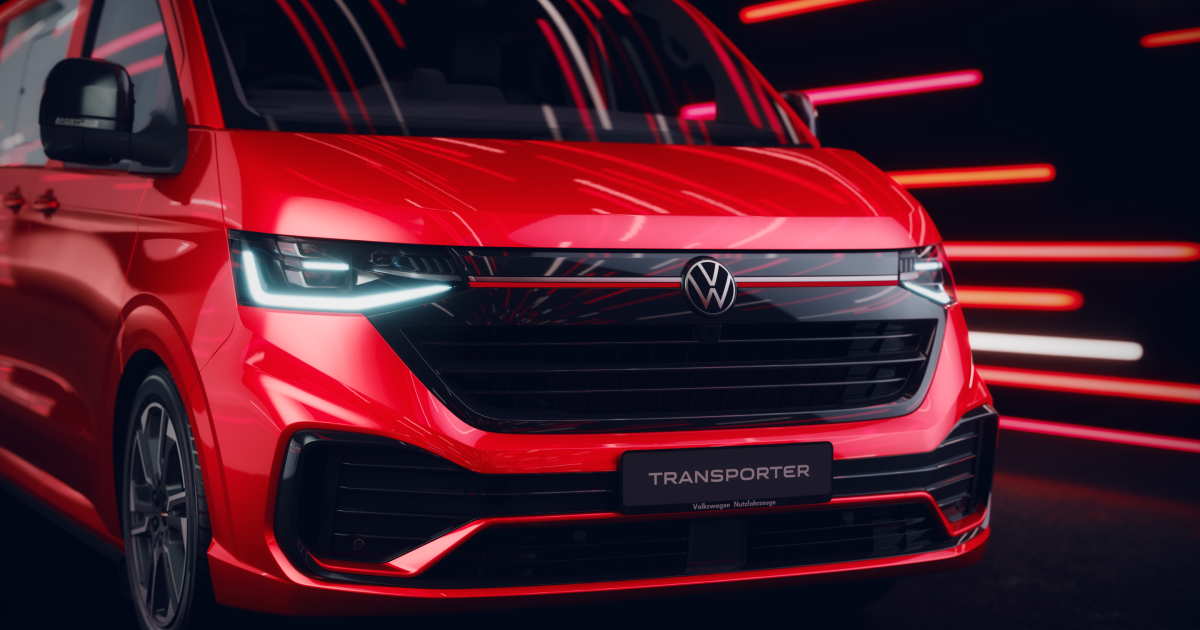 Volkswagen Transporter Sportline grille design