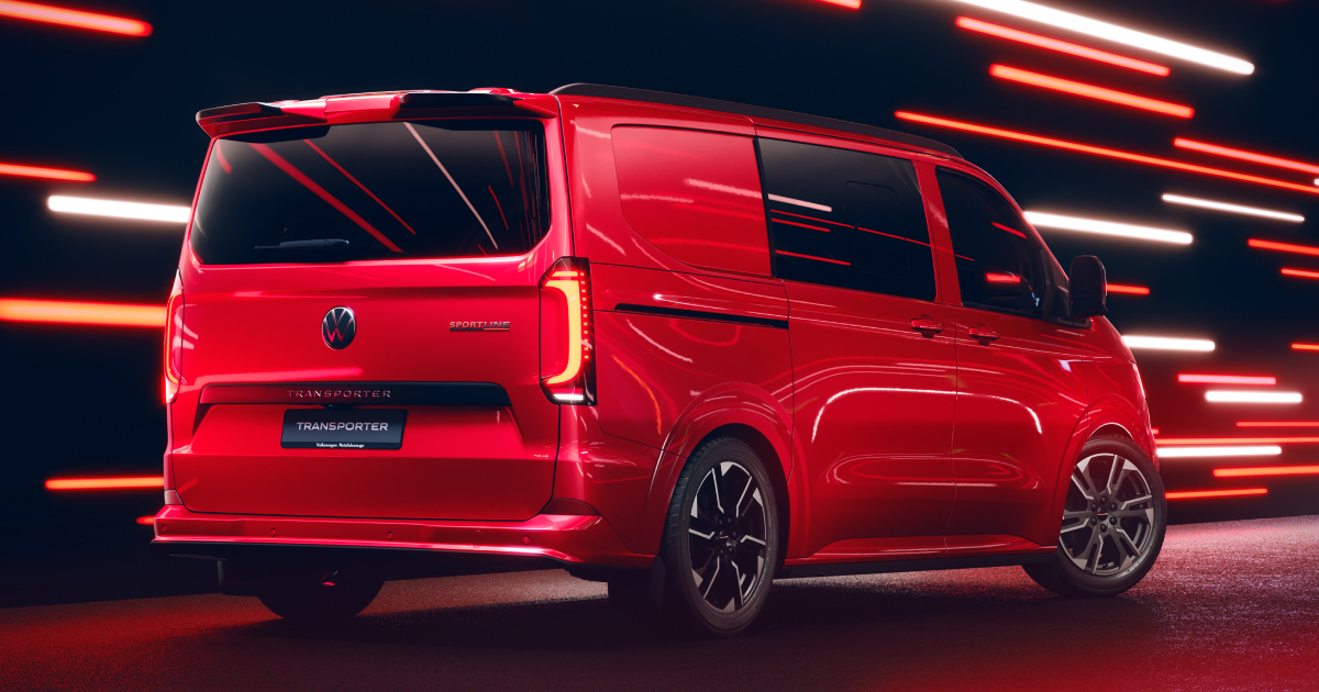 Volkswagen Transporter Sportline rear view