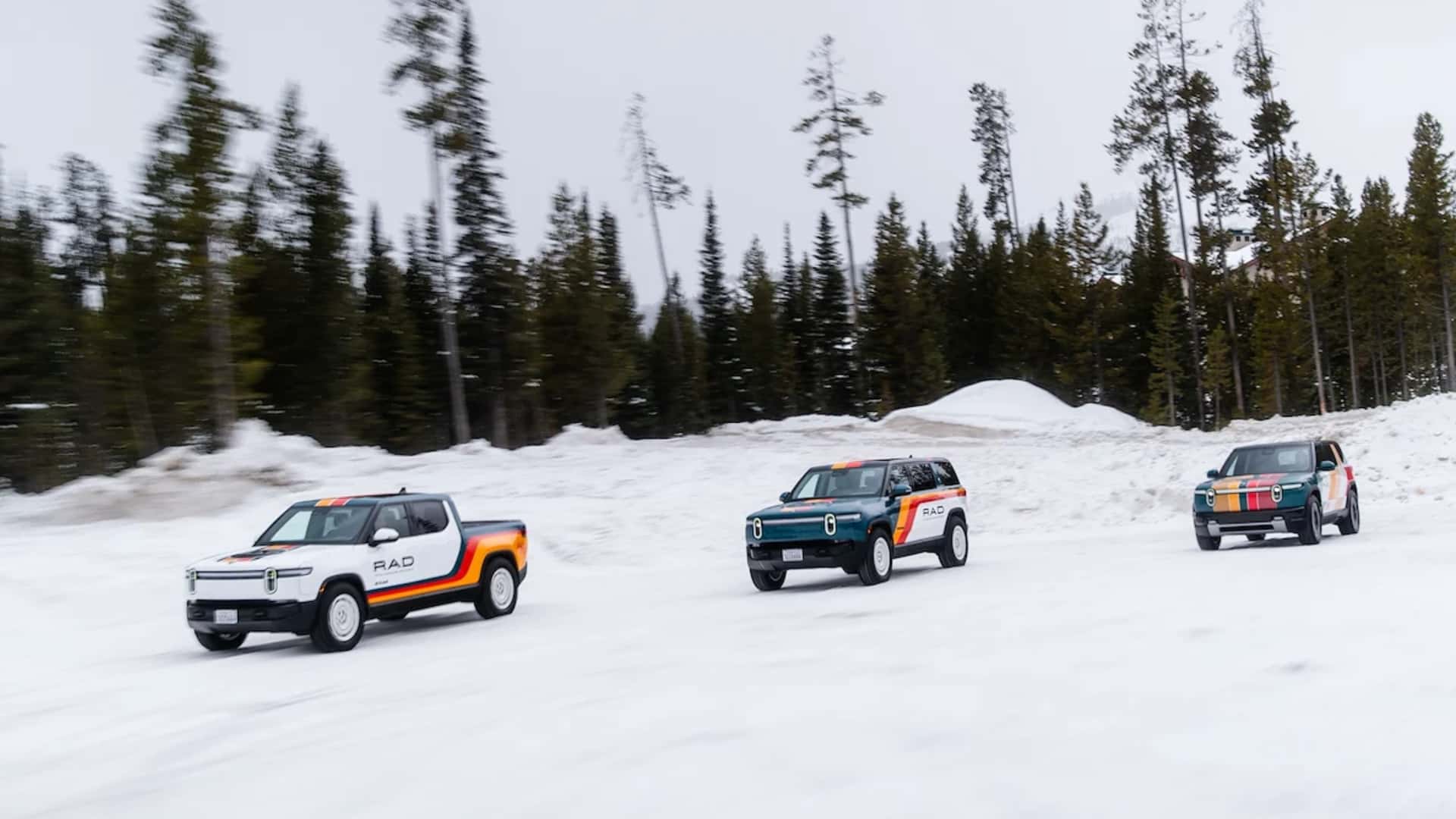 Rivian RAD оффроад випробування