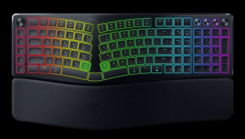 Razer Pro Type Ergo з RGB-підсвічуванням