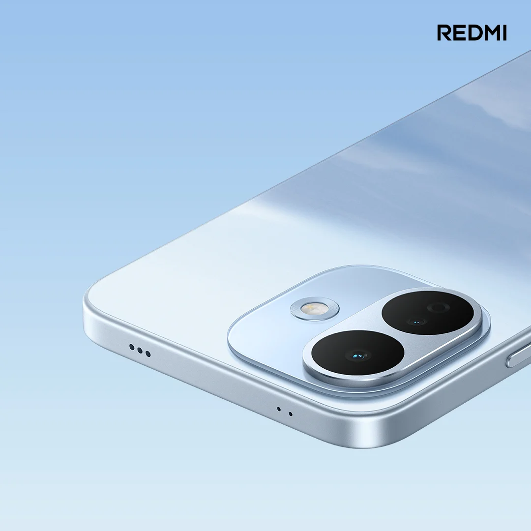 Redmi Note 17 Pro Sky Blue side view