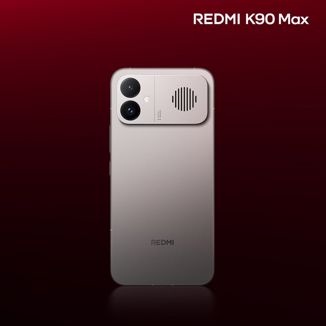 Рендер Redmi K90 Max в цвете Space Silver