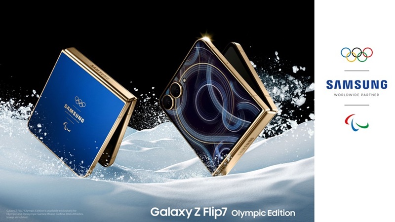 Exclusive Galaxy Z Flip7 Olympic Edition