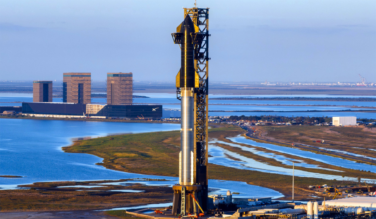 Starbase — site d'essais et de production de SpaceX.