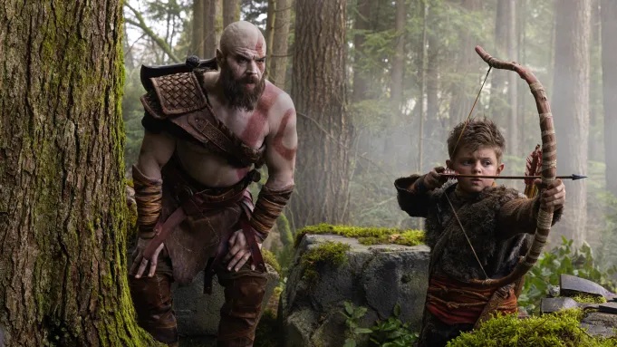 Зйомка серіалу God of War