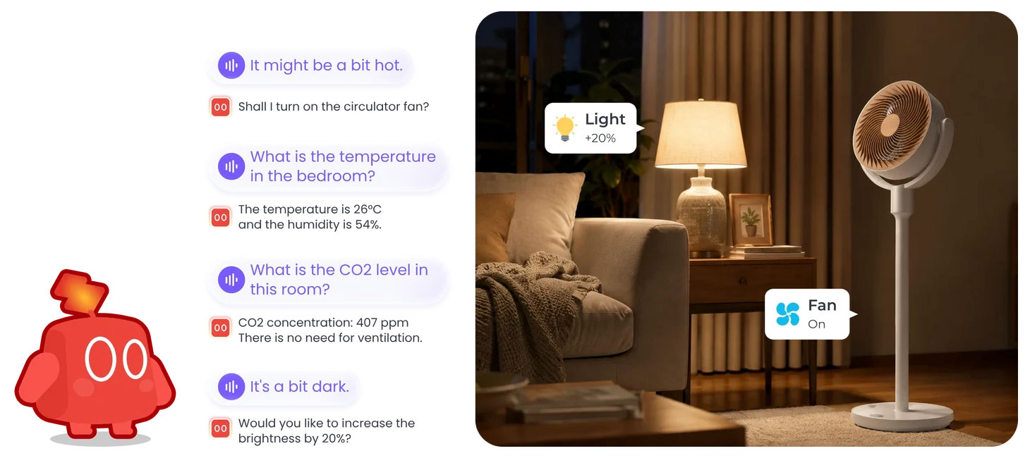 Створення автоматизацій із SwitchBot kata AI Assistant