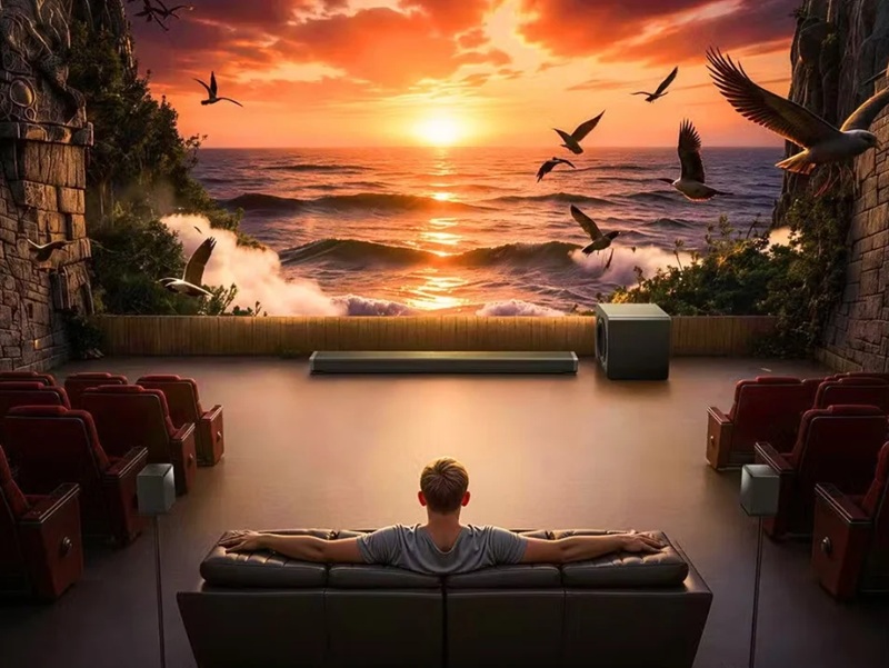 TCL Q95K soundbar design