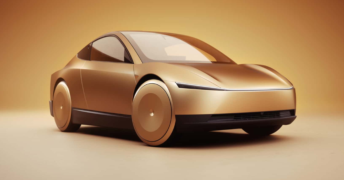 Tesla Cybercab Robotaxi модель 03